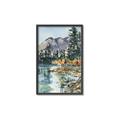 Picture of Marvel Lake  _GroupedProduct_Rectangle_Portrait_Canvas_Framed_