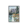 Picture of Marvel Lake  _GroupedProduct_Rectangle_Portrait_Canvas_Framed_