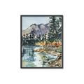 Picture of Marvel Lake  _GroupedProduct_Rectangle_Portrait_Canvas_Framed_