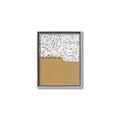 Picture of Mid Century Abstract Taupe _GroupedProduct_Rectangle_Portrait_Canvas_Framed_