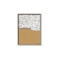 Picture of Mid Century Abstract Taupe _GroupedProduct_Rectangle_Portrait_Canvas_Framed_