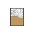 Picture of Mid Century Abstract Taupe _GroupedProduct_Rectangle_Portrait_Canvas_Framed_