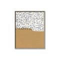 Picture of Mid Century Abstract Taupe _GroupedProduct_Rectangle_Portrait_Canvas_Framed_