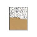 Picture of Mid Century Abstract Taupe _GroupedProduct_Rectangle_Portrait_Canvas_Framed_