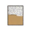 Picture of Mid Century Abstract Taupe _GroupedProduct_Rectangle_Portrait_Canvas_Framed_