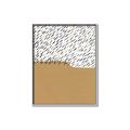 Picture of Mid Century Abstract Taupe _GroupedProduct_Rectangle_Portrait_Canvas_Framed_