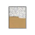 Picture of Mid Century Abstract Taupe _GroupedProduct_Rectangle_Portrait_Canvas_Framed_