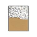 Picture of Mid Century Abstract Taupe _GroupedProduct_Rectangle_Portrait_Canvas_Framed_