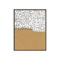 Picture of Mid Century Abstract Taupe _GroupedProduct_Rectangle_Portrait_Canvas_Framed_