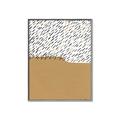 Picture of Mid Century Abstract Taupe _GroupedProduct_Rectangle_Portrait_Canvas_Framed_
