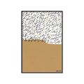 Picture of Mid Century Abstract Taupe _GroupedProduct_Rectangle_Portrait_Canvas_Framed_