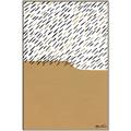 Picture of Mid Century Abstract Taupe _GroupedProduct_Rectangle_Portrait_Canvas_Framed_