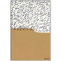 Picture of Mid Century Abstract Taupe _GroupedProduct_Rectangle_Portrait_Canvas_Framed_