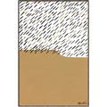 Picture of Mid Century Abstract Taupe _GroupedProduct_Rectangle_Portrait_Canvas_Framed_
