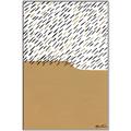 Picture of Mid Century Abstract Taupe _GroupedProduct_Rectangle_Portrait_Canvas_Framed_