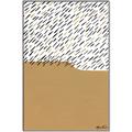 Picture of Mid Century Abstract Taupe _GroupedProduct_Rectangle_Portrait_Canvas_Framed_
