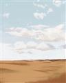 Picture of Desert Landscape _GroupedProduct_Rectangle_Portrait_Unframed_Print_Only_