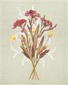 Picture of Dried Flowers with Outline I _GroupedProduct_Rectangle_Portrait_Unframed_Print_Only_