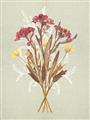 Picture of Dried Flowers with Outline I _GroupedProduct_Rectangle_Portrait_Unframed_Print_Only_
