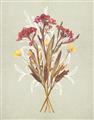 Picture of Dried Flowers with Outline I _GroupedProduct_Rectangle_Portrait_Unframed_Print_Only_