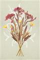 Picture of Dried Flowers with Outline I _GroupedProduct_Rectangle_Portrait_Unframed_Print_Only_