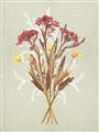 Picture of Dried Flowers with Outline I _GroupedProduct_Rectangle_Portrait_Unframed_Print_Only_