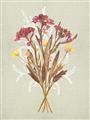 Picture of Dried Flowers with Outline I _GroupedProduct_Rectangle_Portrait_Unframed_Print_Only_