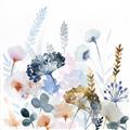 Picture of Light Blue Flowers I     _GroupedProduct_Square_Unframed_Print_Only_