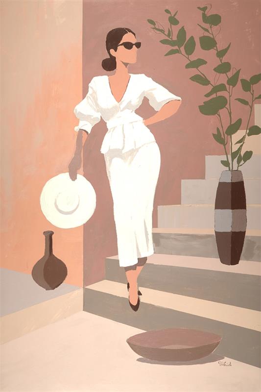 Picture of Stair Entrance _GroupedProduct_Rectangle_Portrait_Unframed_Print_Only_