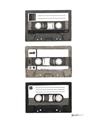 Picture of Cassette Tape _GroupedProduct_Rectangle_Portrait_Unframed_Print_Only_