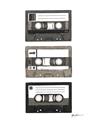 Picture of Cassette Tape _GroupedProduct_Rectangle_Portrait_Unframed_Print_Only_