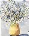 Picture of Pot of Daisies _GroupedProduct_Rectangle_Portrait_Unframed_Print_Only_
