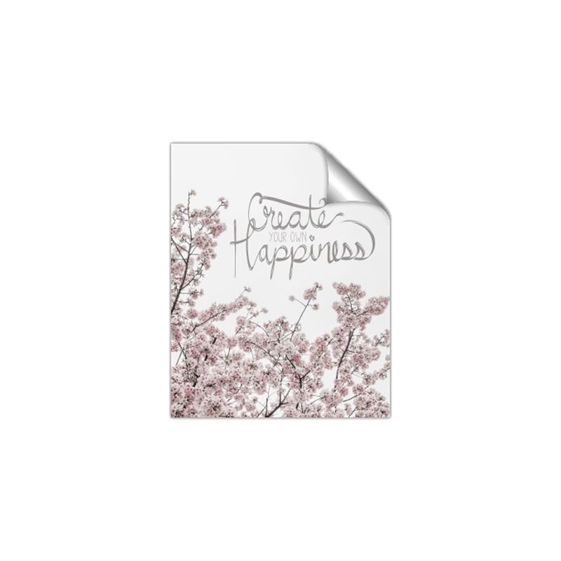 Picture of Create your own happiness _GroupedProduct_Rectangle_Portrait_Unframed_Print_Only_