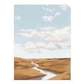 Picture of Desert Landscape Creek  _GroupedProduct_Rectangle_Portrait_Unframed_Print_Only_