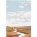 Picture of Desert Landscape Creek  _GroupedProduct_Rectangle_Portrait_Unframed_Print_Only_