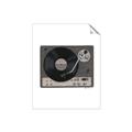 Picture of Record Player _GroupedProduct_Rectangle_Portrait_Unframed_Print_Only_