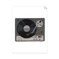 Picture of Record Player _GroupedProduct_Rectangle_Portrait_Unframed_Print_Only_