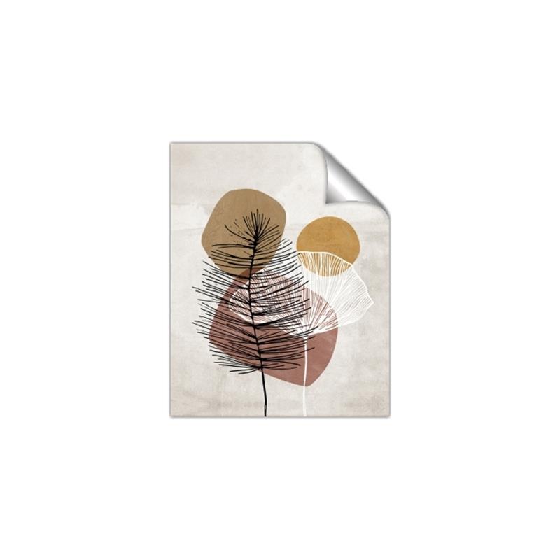 Picture of Geo Botanical I _GroupedProduct_Rectangle_Portrait_Unframed_Print_Only_