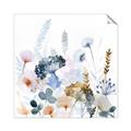 Picture of Light Blue Flowers I     _GroupedProduct_Square_Unframed_Print_Only_