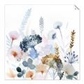 Picture of Light Blue Flowers I     _GroupedProduct_Square_Unframed_Print_Only_