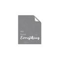 Picture of We have Everything  _GroupedProduct_Rectangle_Portrait_Unframed_Print_Only_