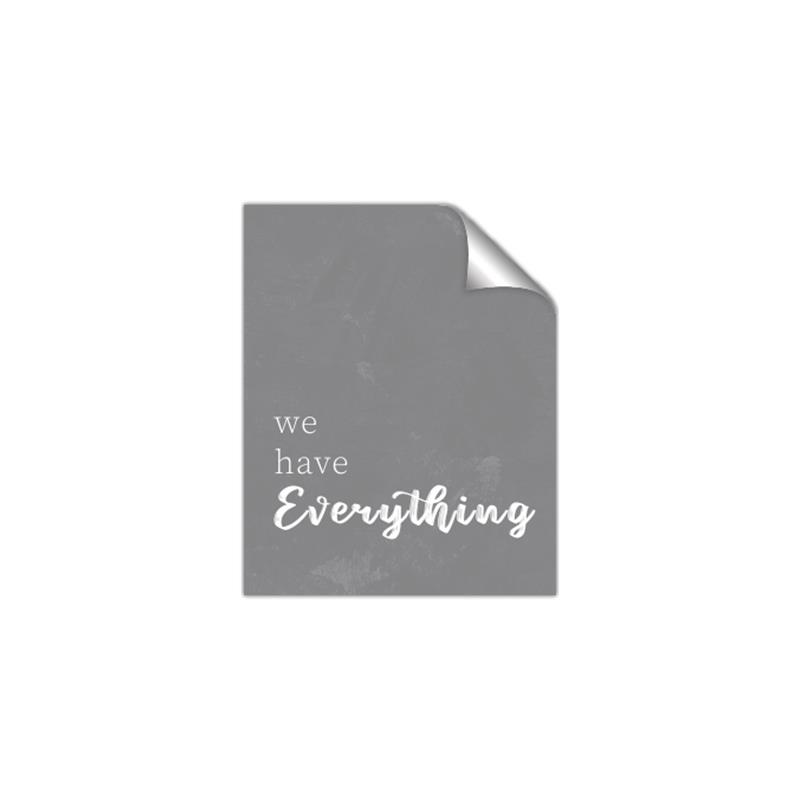 Picture of We have Everything  _GroupedProduct_Rectangle_Portrait_Unframed_Print_Only_
