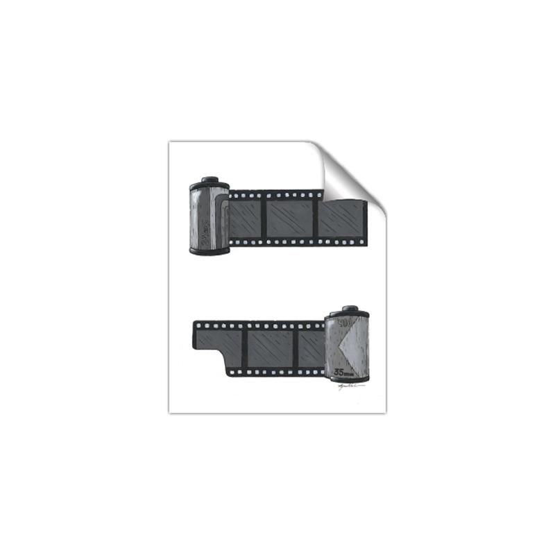 Picture of Film Reel  _GroupedProduct_Rectangle_Portrait_Unframed_Print_Only_