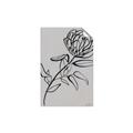 Picture of Gray Floral  _GroupedProduct_Rectangle_Portrait_Unframed_Print_Only_