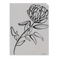 Picture of Gray Floral  _GroupedProduct_Rectangle_Portrait_Unframed_Print_Only_