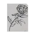 Picture of Gray Floral  _GroupedProduct_Rectangle_Portrait_Unframed_Print_Only_
