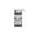 Picture of Cassette Tape _GroupedProduct_Rectangle_Portrait_Unframed_Print_Only_