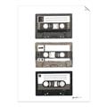 Picture of Cassette Tape _GroupedProduct_Rectangle_Portrait_Unframed_Print_Only_