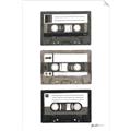 Picture of Cassette Tape _GroupedProduct_Rectangle_Portrait_Unframed_Print_Only_