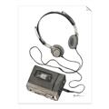 Picture of Walkman  _GroupedProduct_Rectangle_Portrait_Unframed_Print_Only_